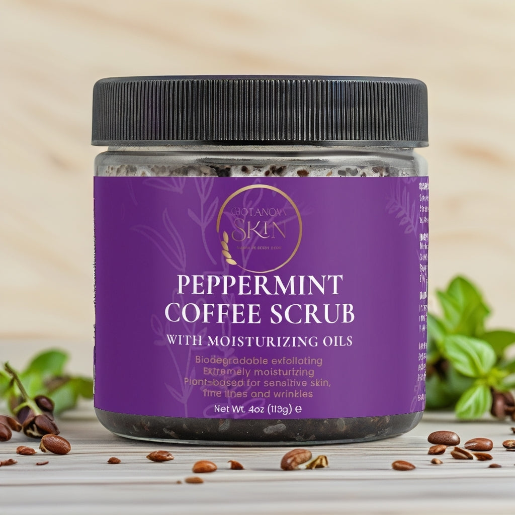 Peppermint Coffee Scrub