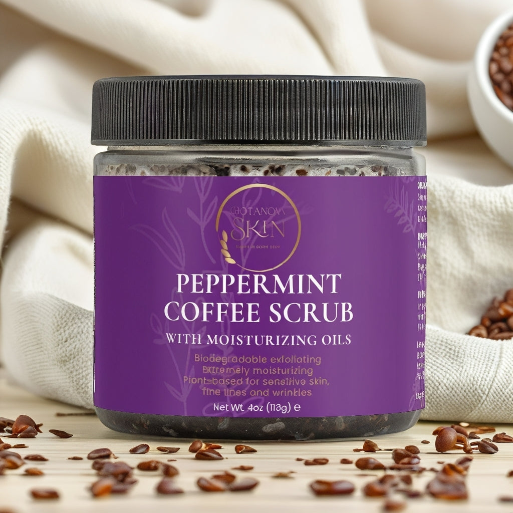 Peppermint Coffee Scrub