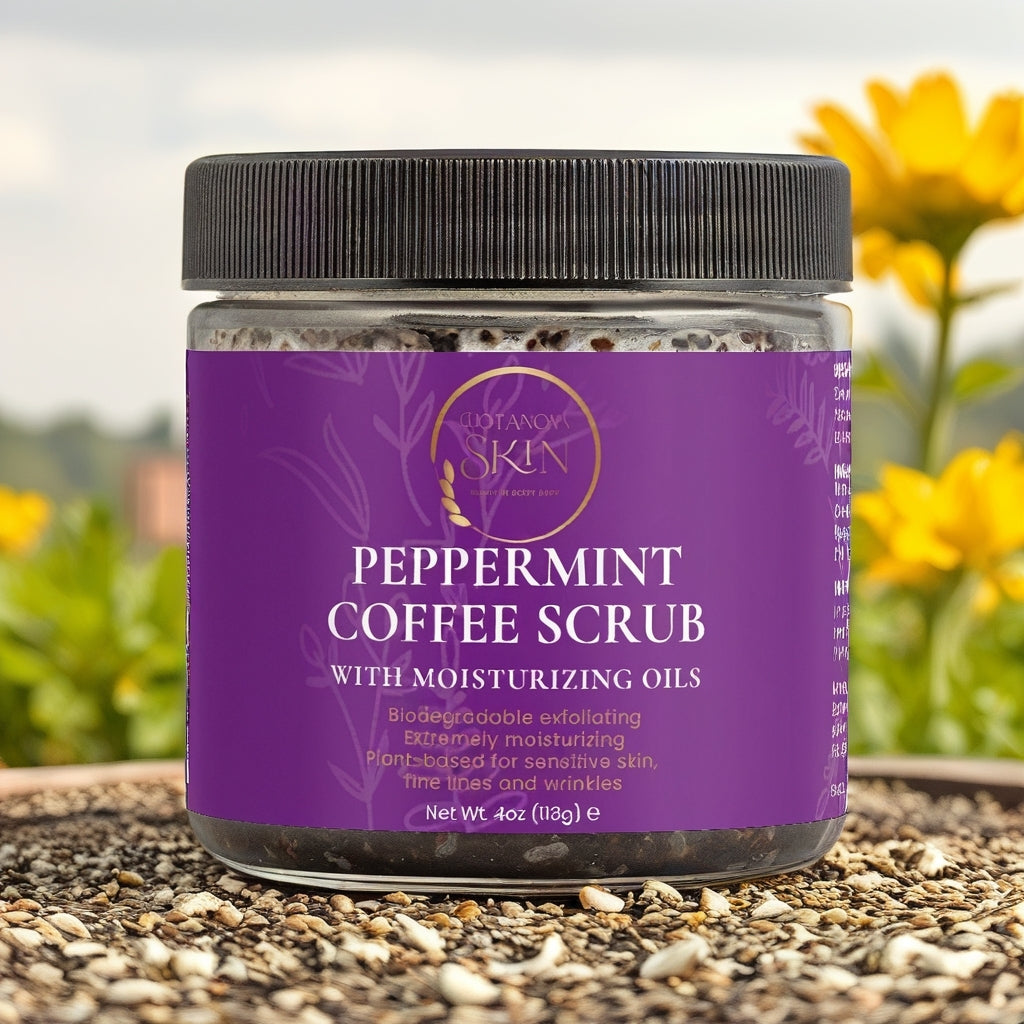 Peppermint Coffee Scrub