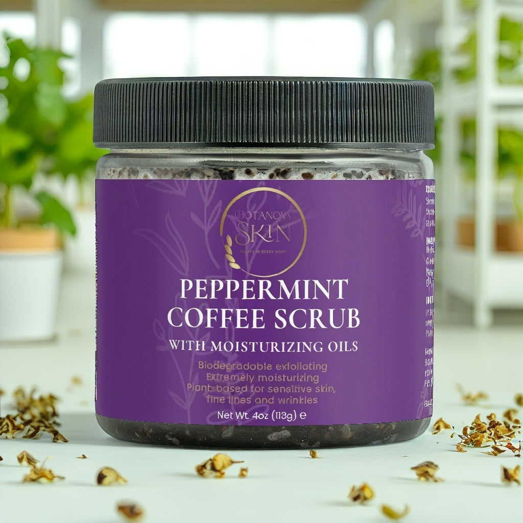 Peppermint Coffee Scrub