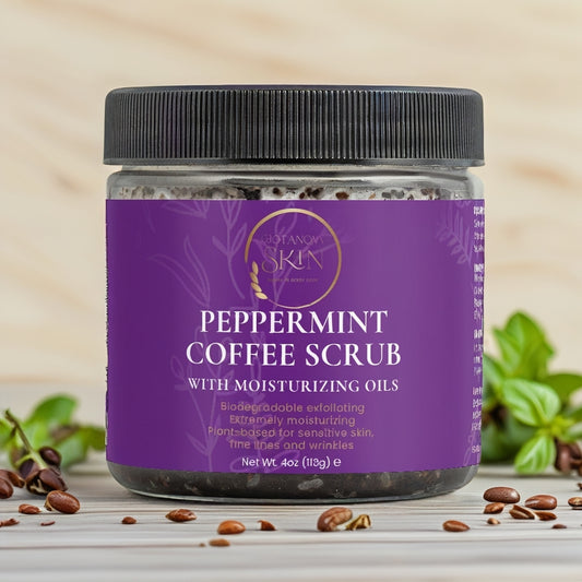 Peppermint Coffee Scrub