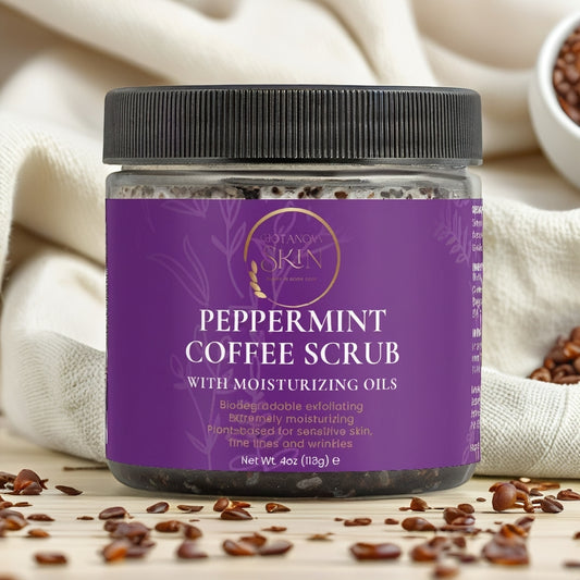 Peppermint Coffee Scrub